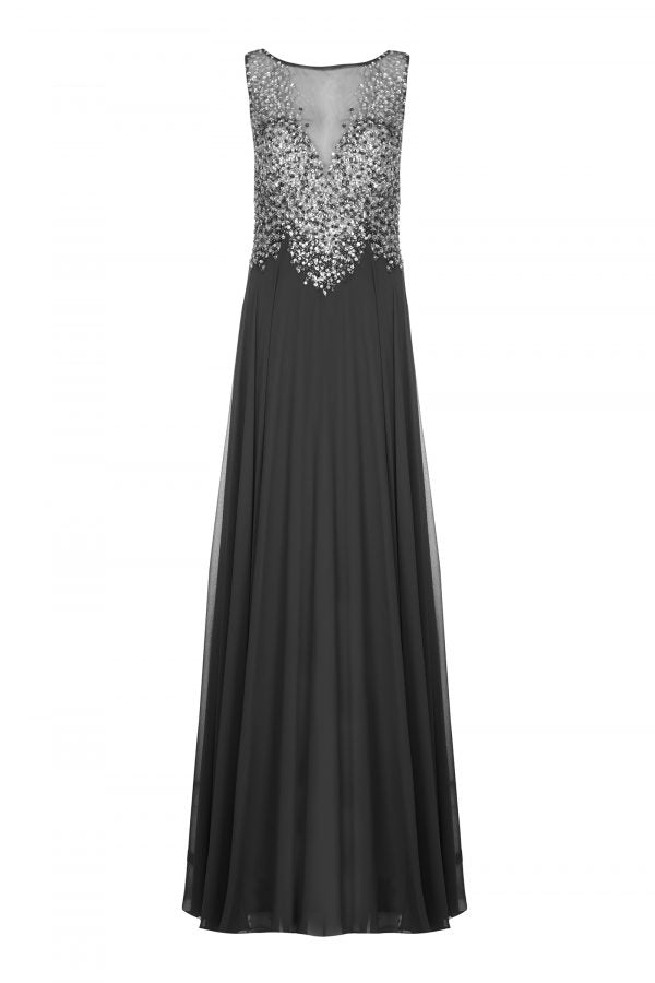 Dynasty 1022908 Dress Dark Silver