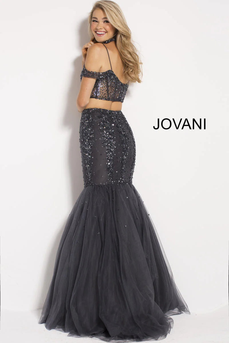 Jovani 56035 Dress Charcoal